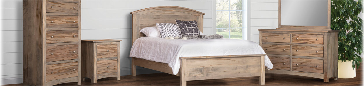 Premier American Maple Bedroom Suite.